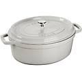 la cocotte ovale 33 cm tartufo bianco