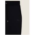 pantaloni sportivi da donna con fondo dritto e logo strass nero donna xx large