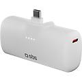 SBS power bank 5000 mah tascabile. compatto. plastica riciclata grs. usb-c integrato