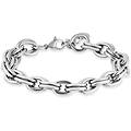 bracciale lady code acciaio doppia maglia collezione lady code argentato