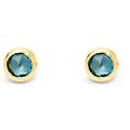 orecchini donna loop azzurro piccoli 12135