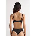 reggiseno balconcino elena in pizzo donna nero taglia 4c