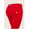 pantaloni push up wr. up 7/8 superskinny cotone organico tango red donna small