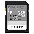 Sony Memoria Sd Xc 256 Gb Serie E Lettura 270 Mb S Scrittura 120 Mb S