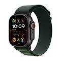 Apple Watch Ultra 2 Gps Cellular 49mm Cassa Titanio Nero Con Dark Green Alpine L