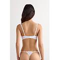reggiseno super push-up gioia in pizzo donna bianco taglia 3c