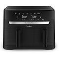 dual easy fry ez901n doppia 8 3 l indipendente 2450 w friggitrice ad aria calda nero