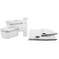 sigillatore sottovuoto 36806-007-0 fresh & save kit completo bianco