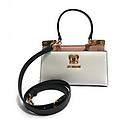 - borsa donna love a mano / tracolla bianco / nero / nude bs23mo94 jc4307 media