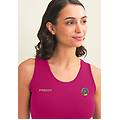 top sportivo fgi a supporto medio merchandise ufficiale beetroot purple donna extra small