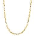 collana uomo oro giallo bianco gl100327