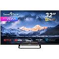 32hv02v smart tv 32 pollici hd ready display led sistema vidaa dvbt2/c/s2 classe e wi-fi colore nero