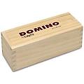 - scatola in legno di metacrilato domino