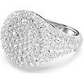 anello cocktail meteora bianco placcato rodio 58