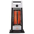 stufa carbonio tower black e white 70183