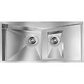 lavello ix space 3'' 100x50 2 vasche a destra