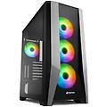 case tg7m rgb atx vetro temperato 7 slot espansione 3x120mm fan front 1x120mm fan rear tg7m rgb