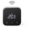 sensore di temperatura per termostato intelligente e connesso nero