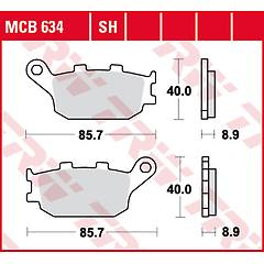 eur trw lucas rivestimento sinterizzato mcb634sh