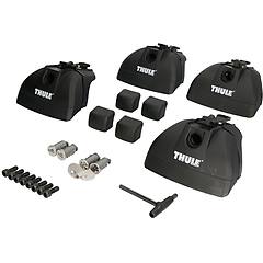 Thule Set 4 Piedi Rapid Fixpoint Xt Low Per Barre Portatutto