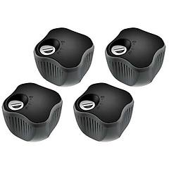 Thule Pomelli Con Serratura 527 (4 Unità) Nero