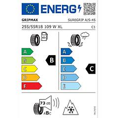 Gripmax Suregrip As Xl 255/55 R18 109 W Extraload 