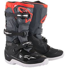 Alpinestars Stivali Tech 7s Junior Nero / Dark Grigio / Rosso