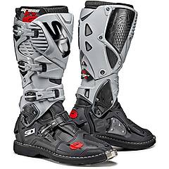 sidi stivali moto cross enduro crossfire 3 nero cenere taglia 40