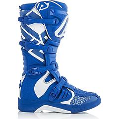 Acerbis X-team Stivali Motocross Bianco Blu 42