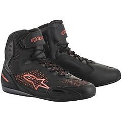 alpinestars scarpette moto faster 3 rideknit nero rosso taglia 8 5