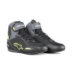 Alpinestars Stivali Faster-3 Drystar Nero / Grigio / Giallo