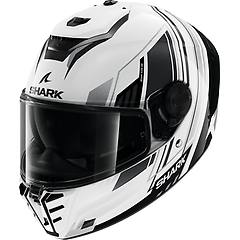 shark casco moto integrale spartan rs byhron bianco nero cro taglia s