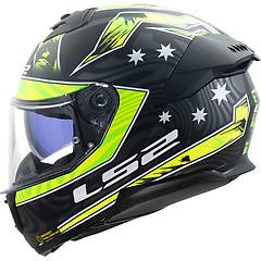 Ls2 Casco Moto Integrale Ff808 Stream Ii Galdam Nero