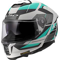 Ls2 Casco Ff808 Stream Ii Road Matt Cyan / Light Grigio