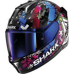 Shark Casco Moto Integrale Con Led Skwal I3 Hellcat Nero