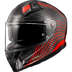 ls2 casco integrale moto in carbonio ff811 vector ii carbon taglia 2xl
