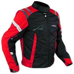 apro american pro giacca moto in tessuto a pro gts sport touring rosso taglia l