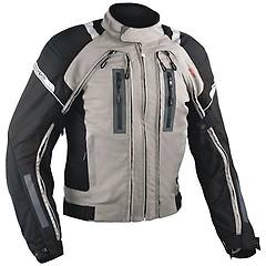 americanpro american pro giacca moto in tessuto a pro evo 4 stagioni aerotech grey taglia s