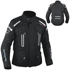 americanpro a pro giacca 4 strati sfoderabile 4 stagioni impermeabile termica mesh nero s