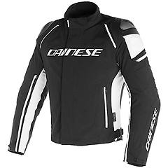 Dainese Giacca Racing 3 D-dry Nero / Bianco Nero 46