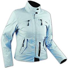 americanpro a pro giacca donna moto scooter protezioni ce sfoderabile impermeabile azzurro xs