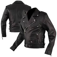 Americanpro A-pro Chiodo Giacca Giubbotto Giubbino Pelle Moto