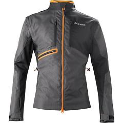 Acerbis Giacca Enduro One Nero / Orange-313 Grigio Arancione