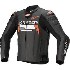 Alpinestars Giacca Missile V2 Ignition Nero / Rosso Fluo Nero