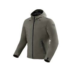 Revit Giubbotto Moto Softshell Rev'it Traffic H2o Verde