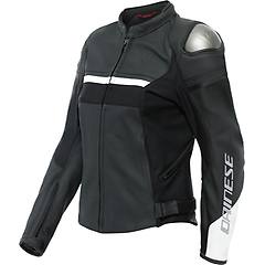Dainese Giacca Rapida Lady Nero-matt / Nero-matt / Bianco