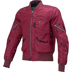 Macna Bastic Giacca Tessile Moto Rosso S