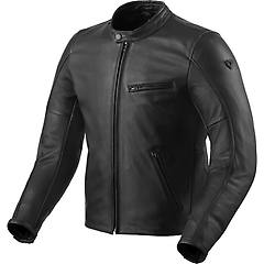 revit giubbotto moto pelle custom rev it rino nero taglia 46