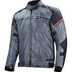 Ls2 Giacca Moto Estiva Traforata Riva Man Grigio Scuro