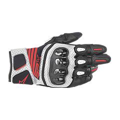 Alpinestars Guanti Sp X Air Carbon V2 Nero / Bianco / Rosso